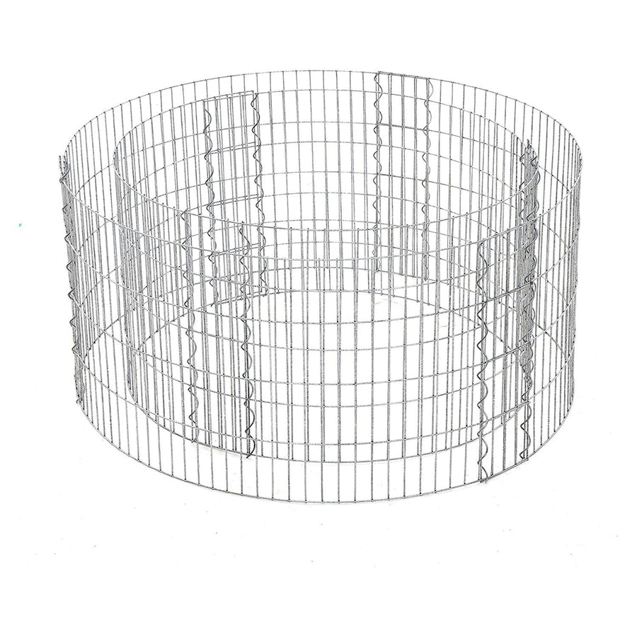 Kerek gabion kő kosár 90 x 40 cm (Ø x H)-VASBÚTOR
