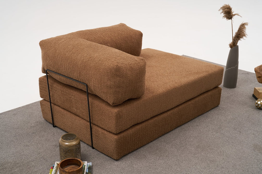 Kétszemélyes kanapé Comfort - Barna v2-VASBÚTOR