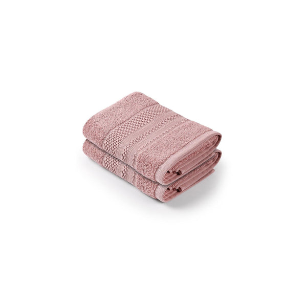 Kéztörlő Szett (2 db) Piramit - Dusty Rose-VASBÚTOR