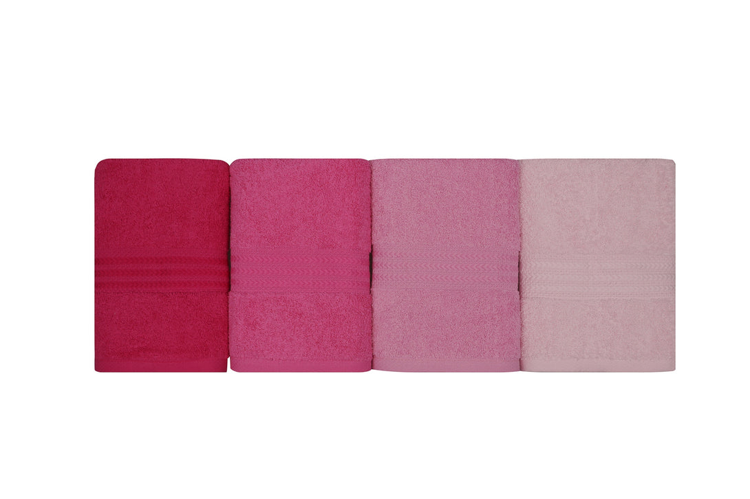 Kéztörlő Szett (4 db) Rainbow - Pink-VASBÚTOR