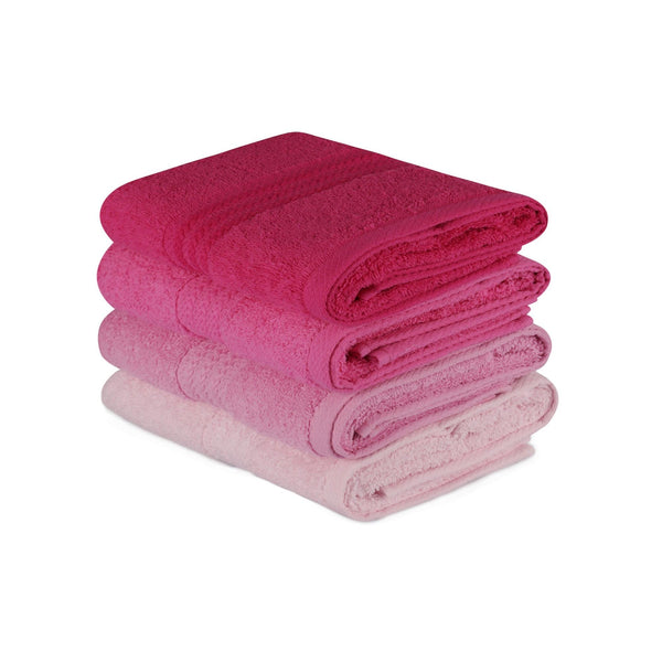 Kéztörlő Szett (4 db) Rainbow - Pink-VASBÚTOR