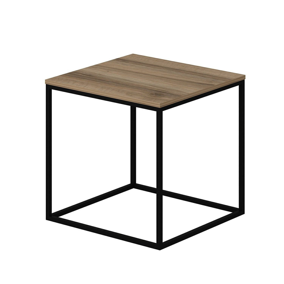 Kis asztal Basak - Walnut-VASBÚTOR
