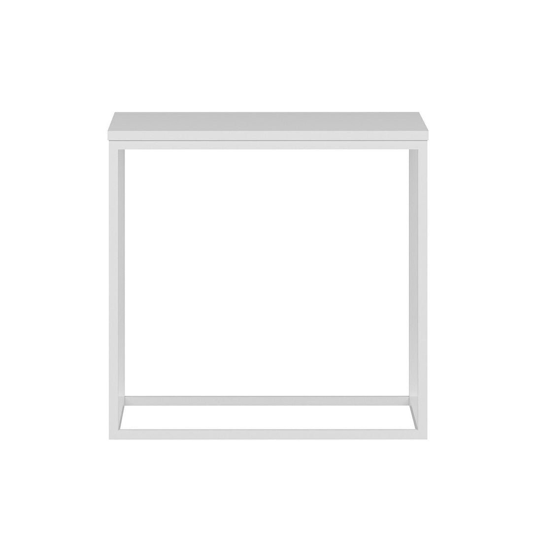 Kis asztal Basak - White-VASBÚTOR