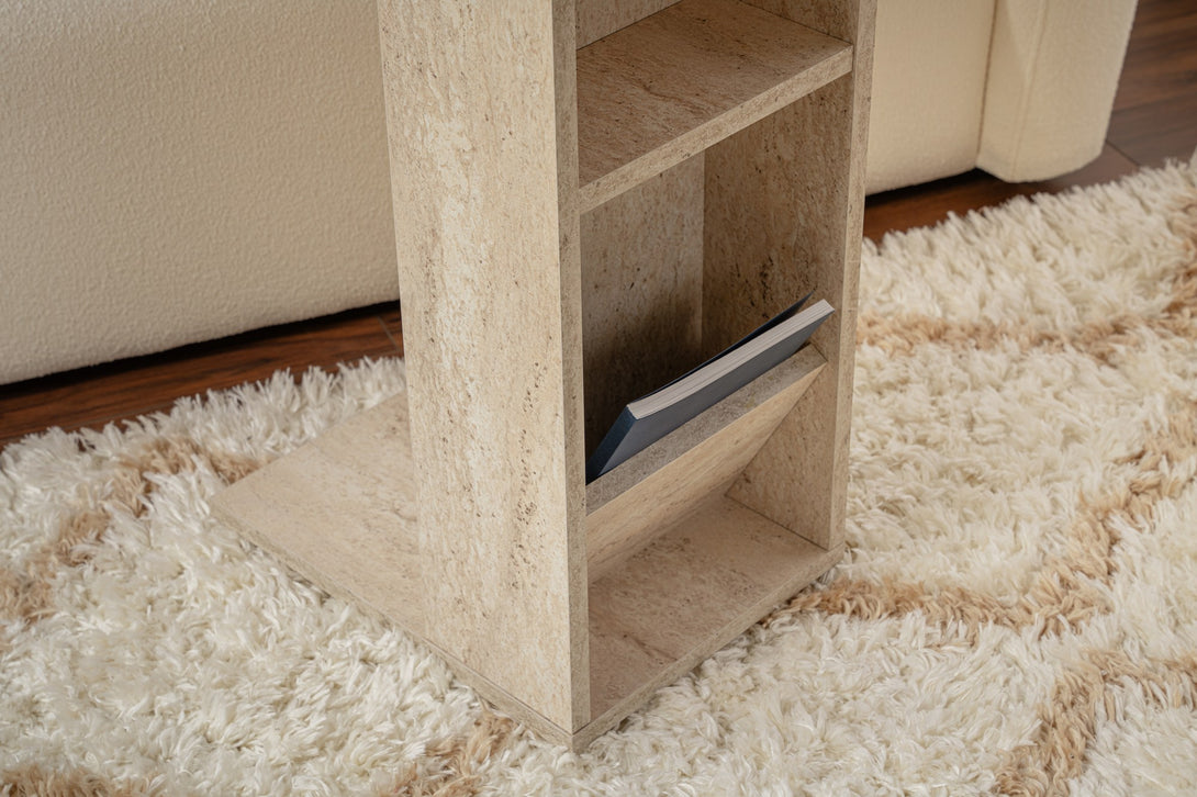 Kis asztal Filinta - Travertine-VASBÚTOR