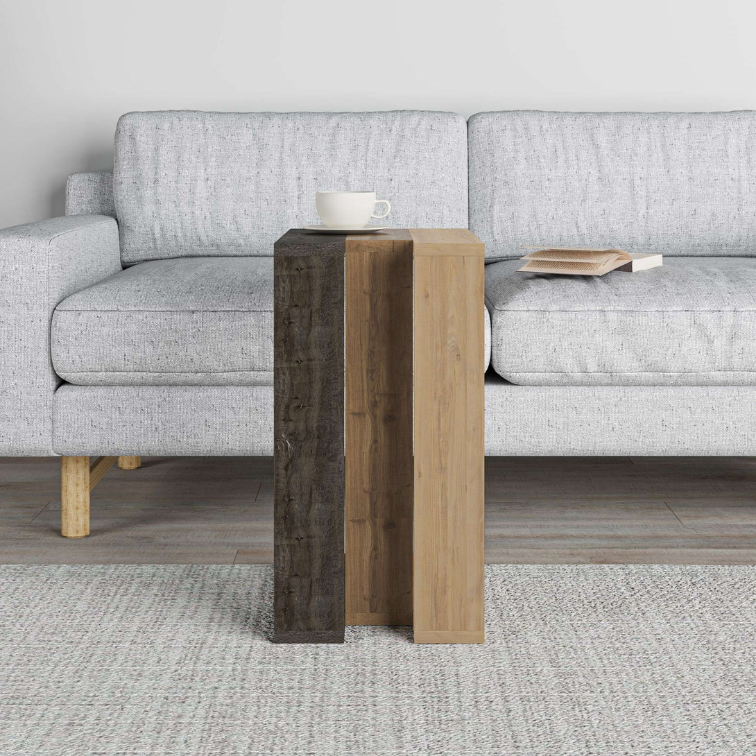 Kis asztal Muju - Sapphire Oak-VASBÚTOR