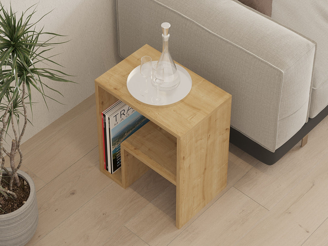 Kis asztal Yepa - Sapphire Oak-VASBÚTOR
