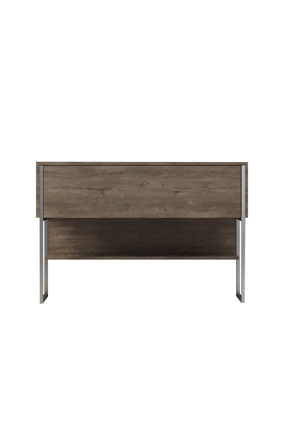 Komód Luxe - Silver, Walnut-VASBÚTOR