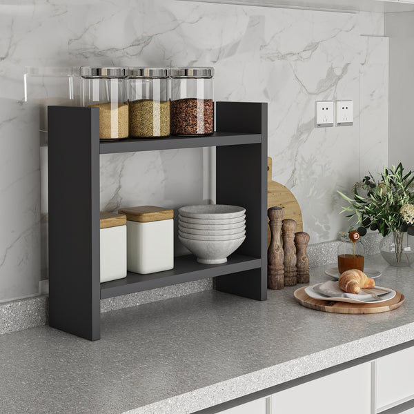 Konyhai polc Denver - Anthracite-VASBÚTOR