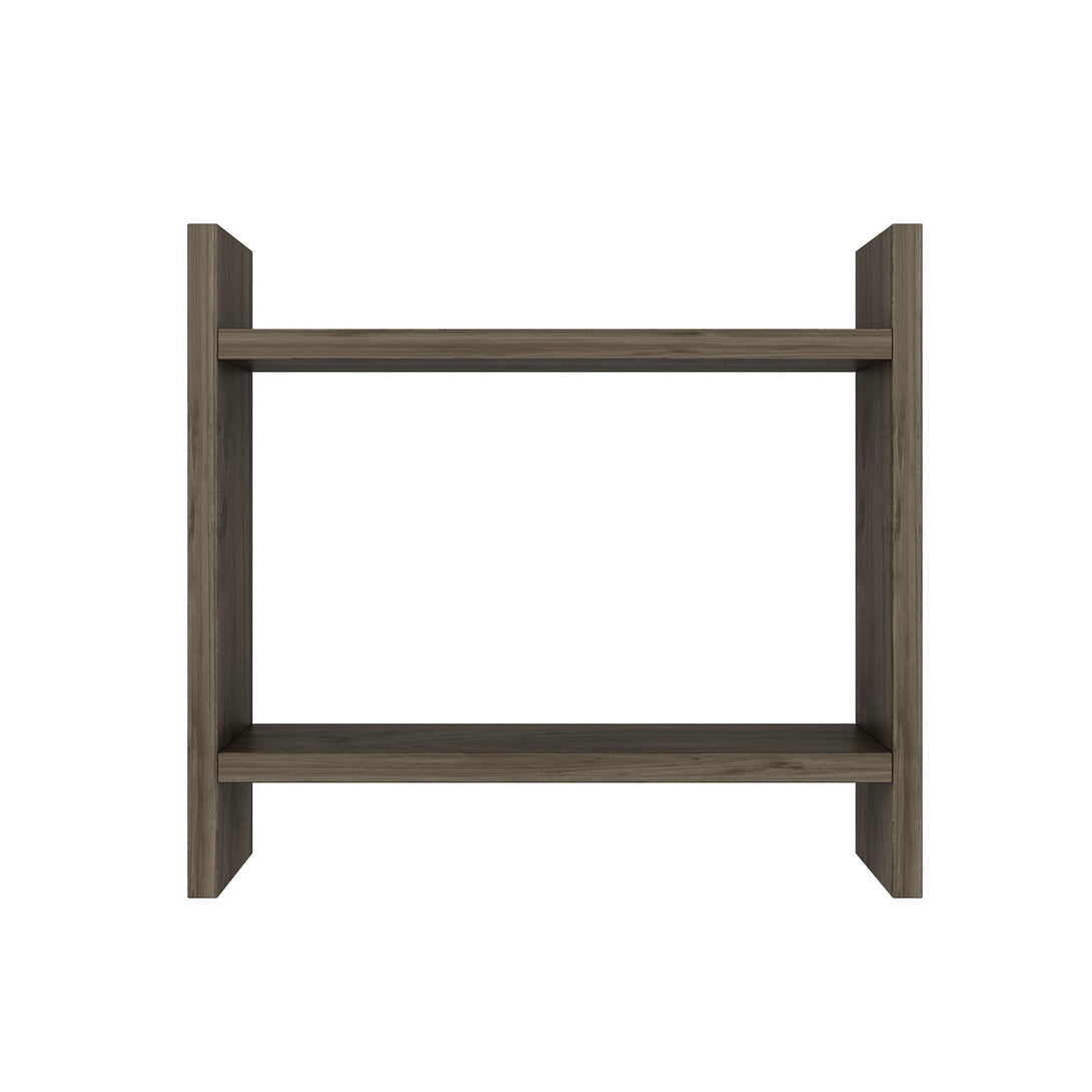 Konyhai polc Denver - Walnut-VASBÚTOR