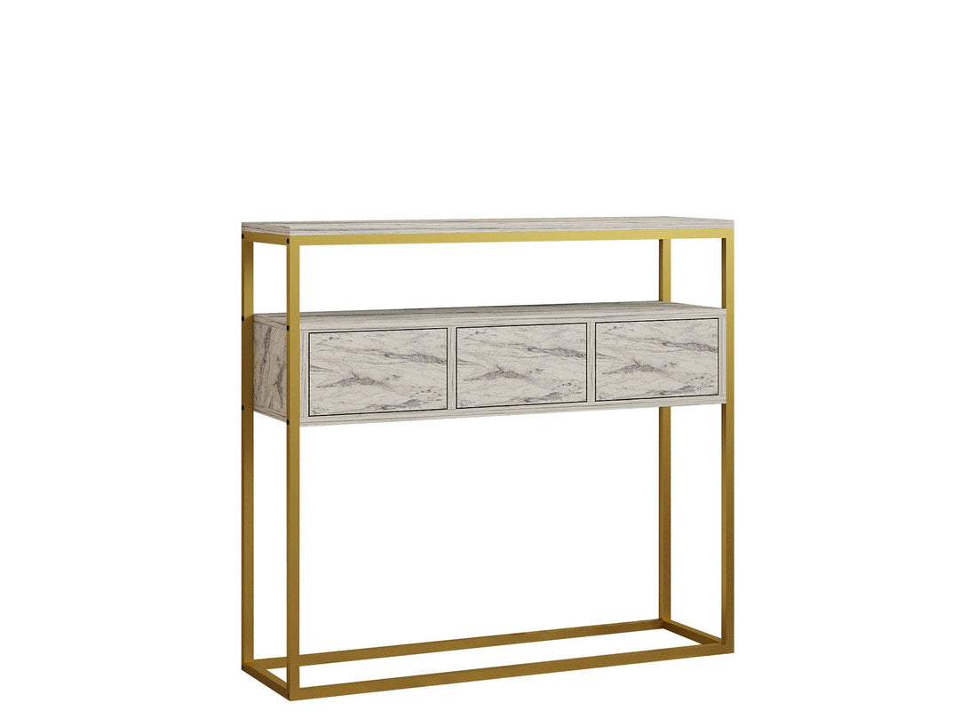 Konzolasztal Guarda - Freesia Marble-VASBÚTOR