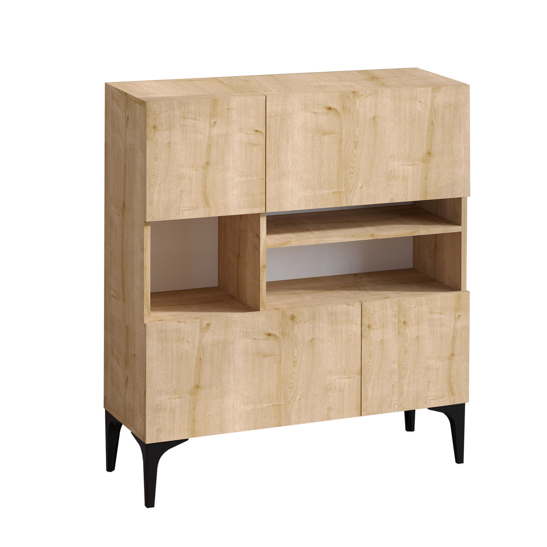 Konzolasztal Krista - Sapphire Oak-VASBÚTOR