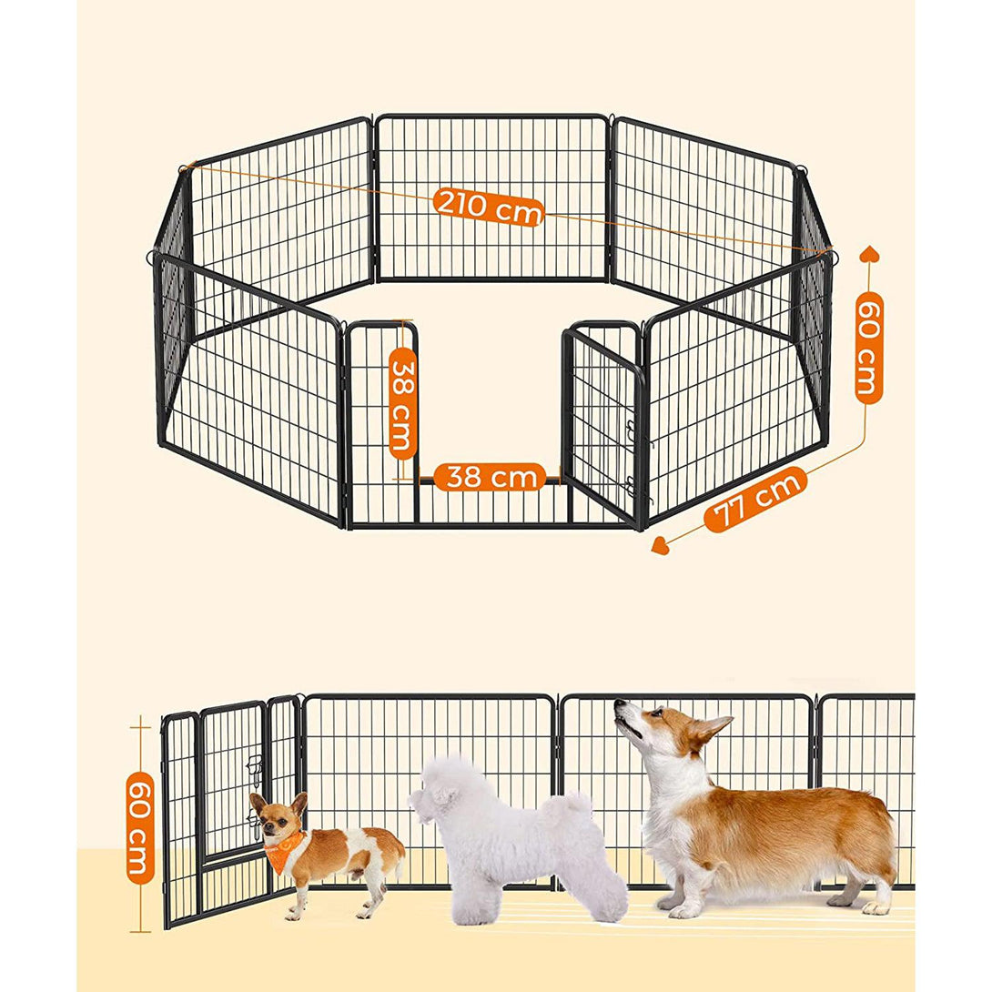 Kutya kennel, kutyaketrec, 60 cm magas | FEANDREA-VASBÚTOR