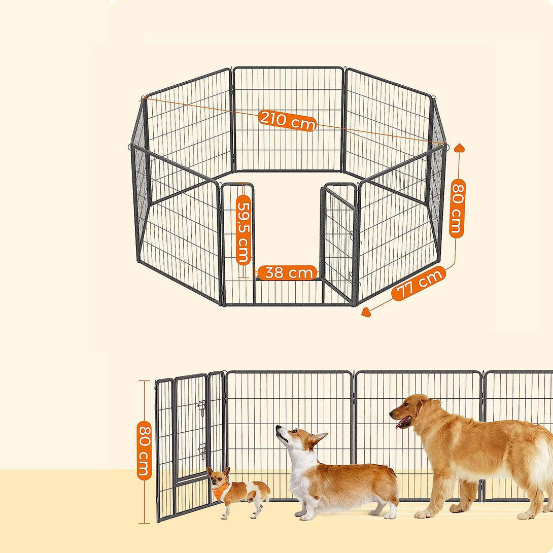Kutya kennel, kutyaketrec, 80cm magas | FEANDREA-VASBÚTOR