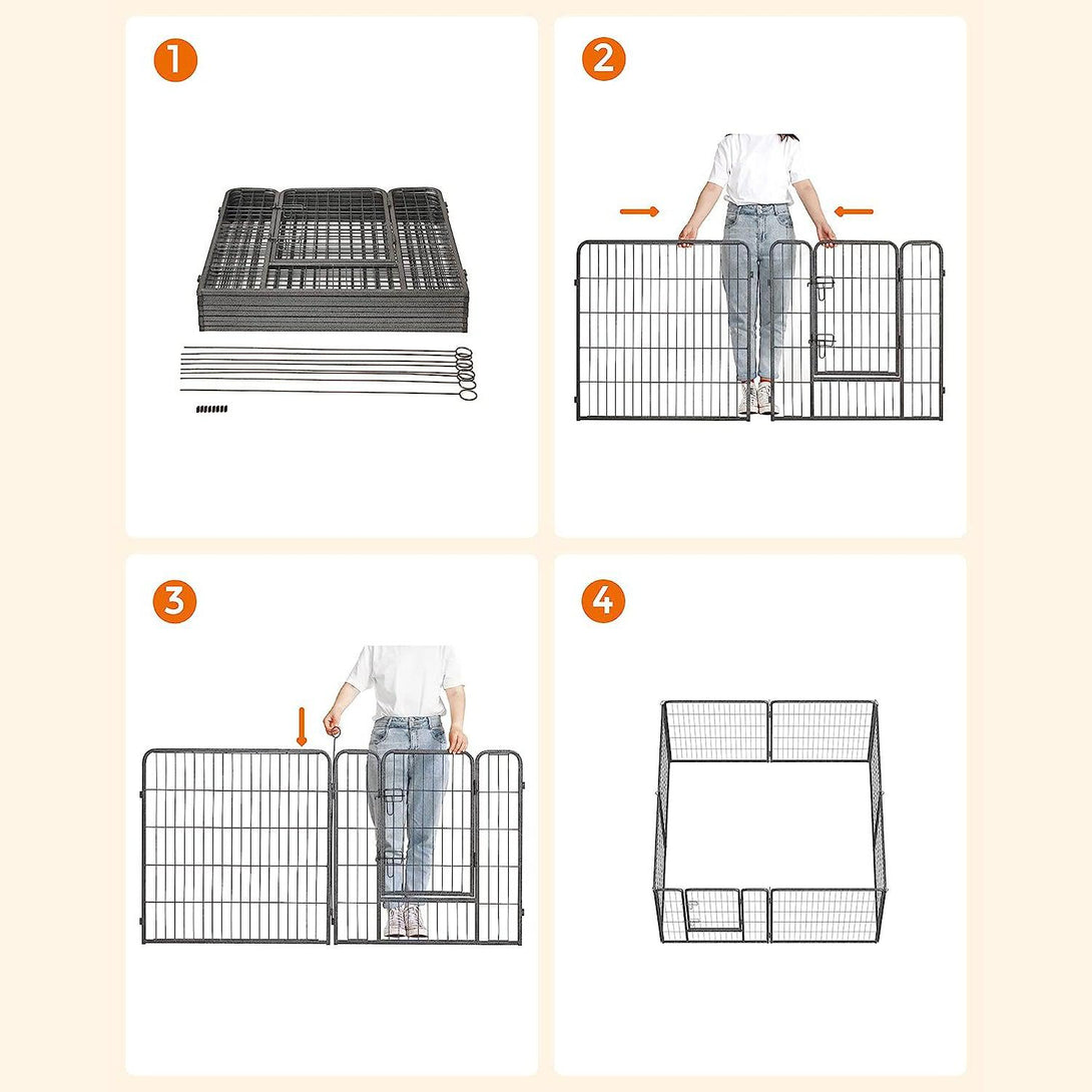 Kutya kennel, kutyaketrec, 80cm magas | FEANDREA-VASBÚTOR