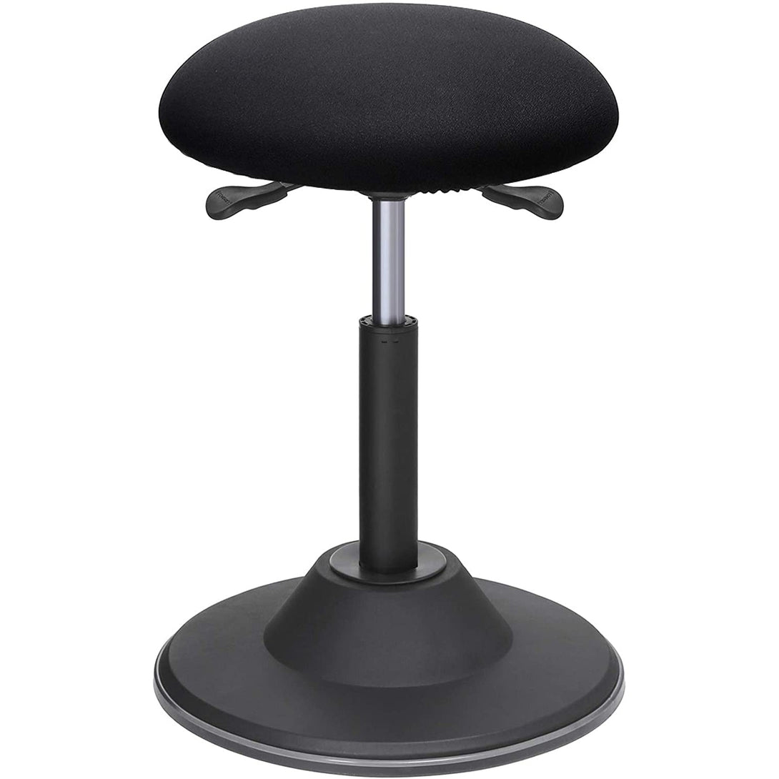 Magas munkaszék, 360°-ban forgatható bár/irodai szék, fekete-VASBÚTOR
