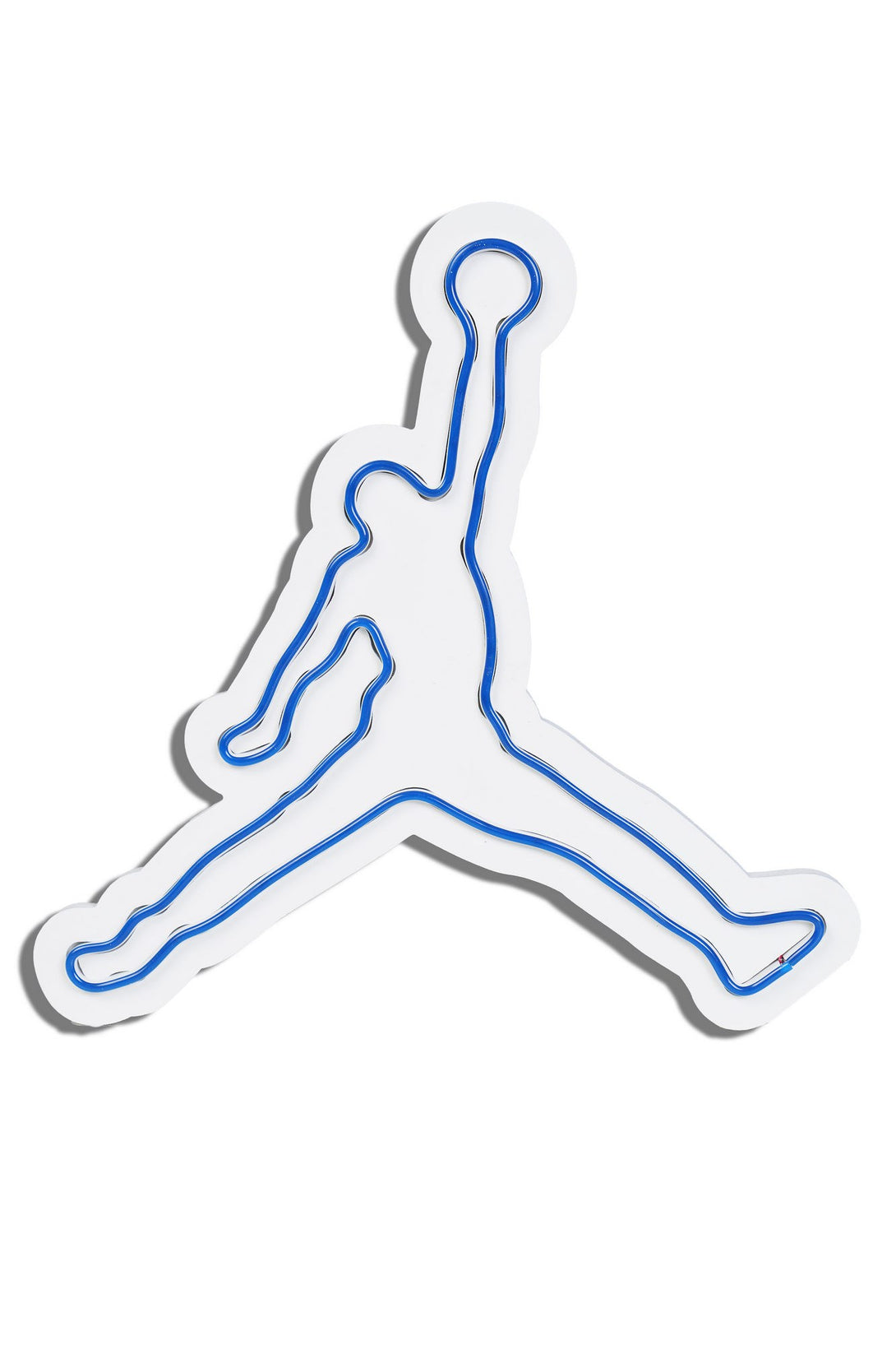 Műanyag LED-es fali dekoráció, Basketball - Blue-VASBÚTOR