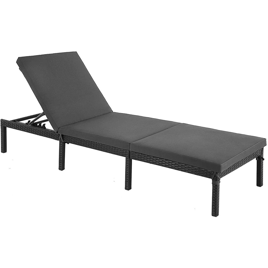 Napozóágy 5 cm vastag matraccal 59 x 198 x 28 cm (outlet)-VASBÚTOR
