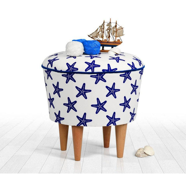 Puha Puff Cunda v3 - Blue, White-VASBÚTOR