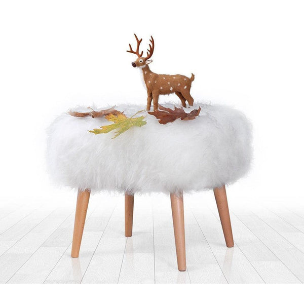 Puha Puff Deer - White-VASBÚTOR