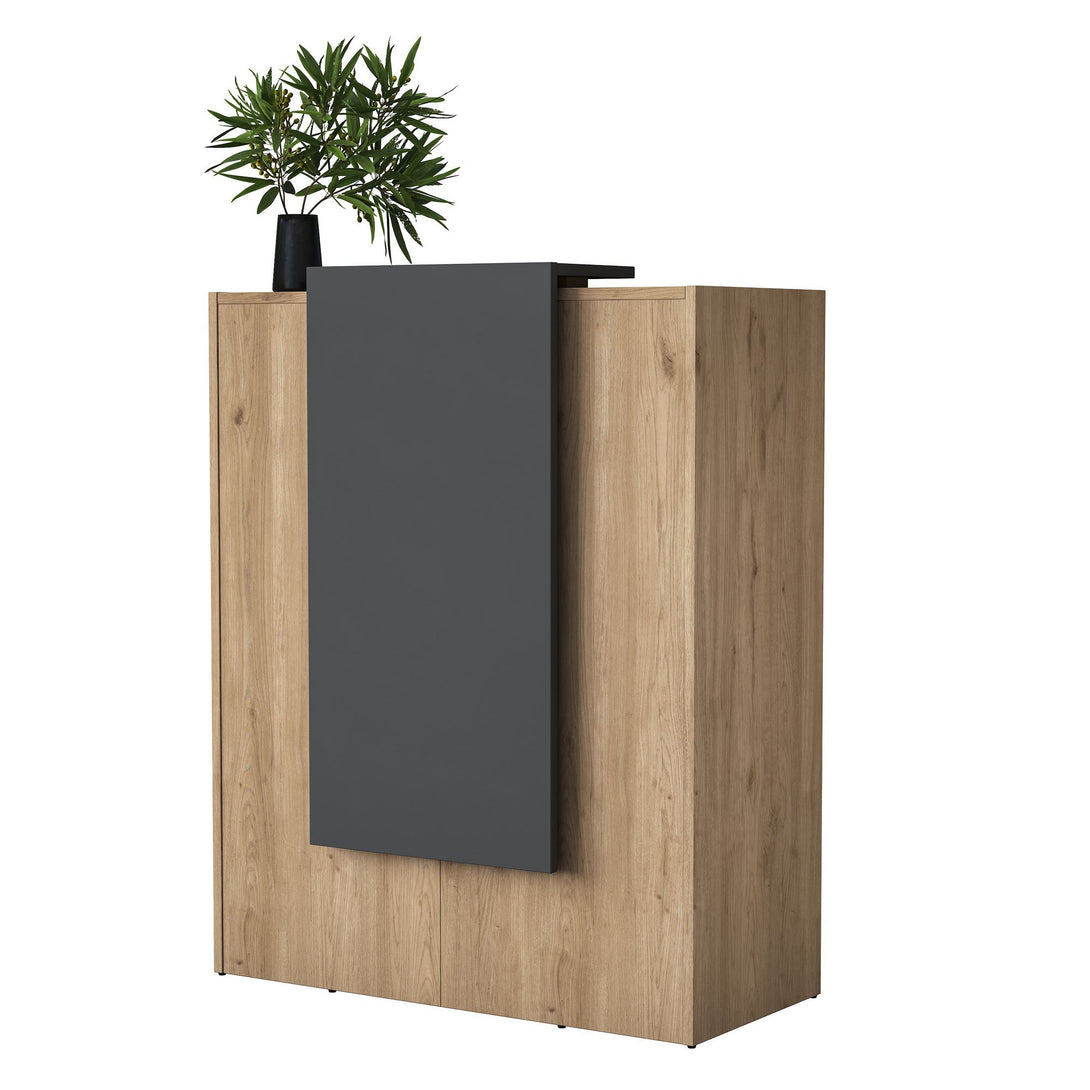 Recepciós pult beépített LED hangulatvilágítással MA101 - 3859-VASBÚTOR