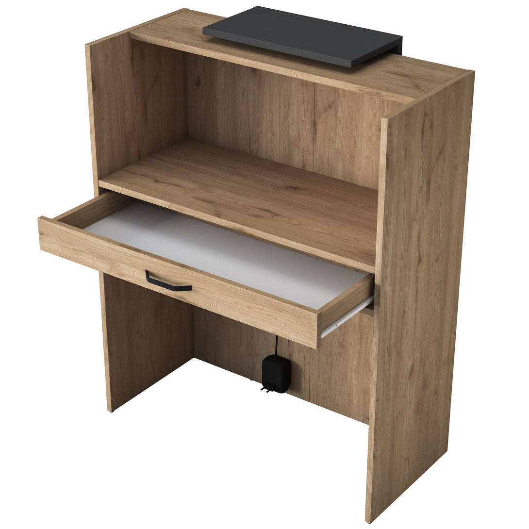 Recepciós pult beépített LED hangulatvilágítással MA101 - 3859-VASBÚTOR