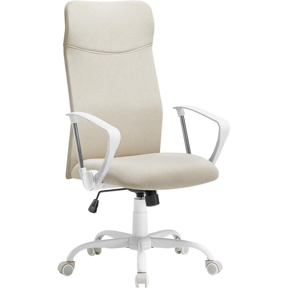 SONGMICS irodai szék, ergonomikus szék cappuccino bézs színben-VASBÚTOR