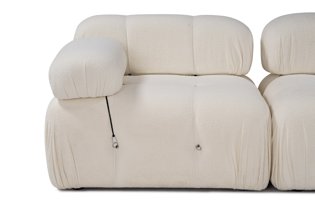Sarokkanapé Bubble Bézs L1-O1-1R-PUF-VASBÚTOR