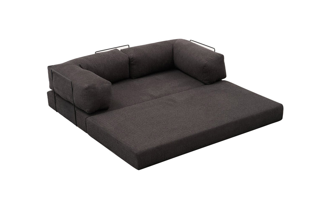 Sarokkanapé Comfort - Antracit-VASBÚTOR