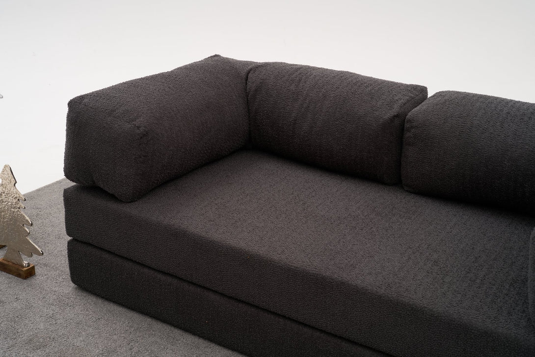 Sarokkanapé Comfort - Antracit-VASBÚTOR