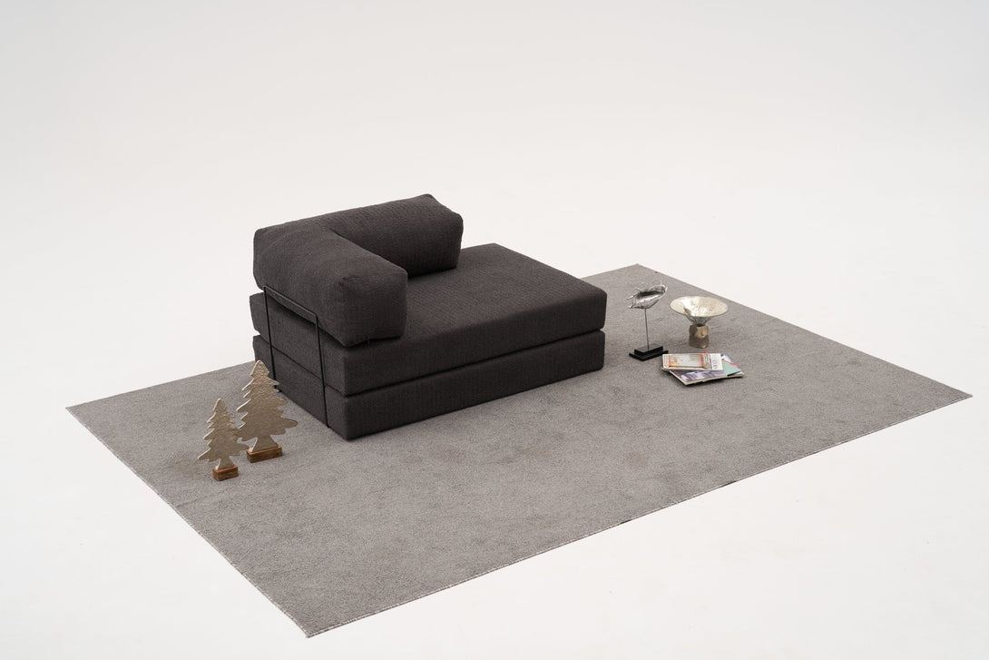 Sarokkanapé Comfort - Antracit-VASBÚTOR