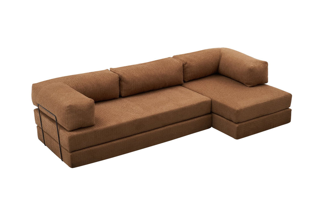 Sarokkanapé Comfort - Barna-VASBÚTOR