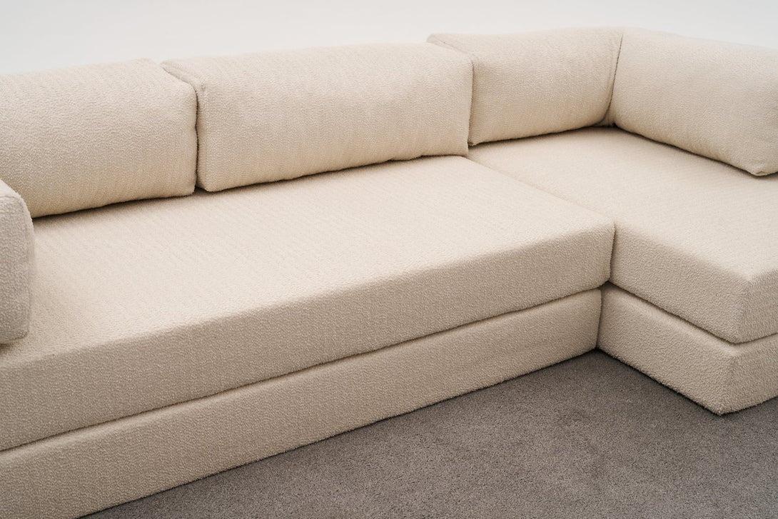 Sarokkanapé Comfort - Krém-VASBÚTOR