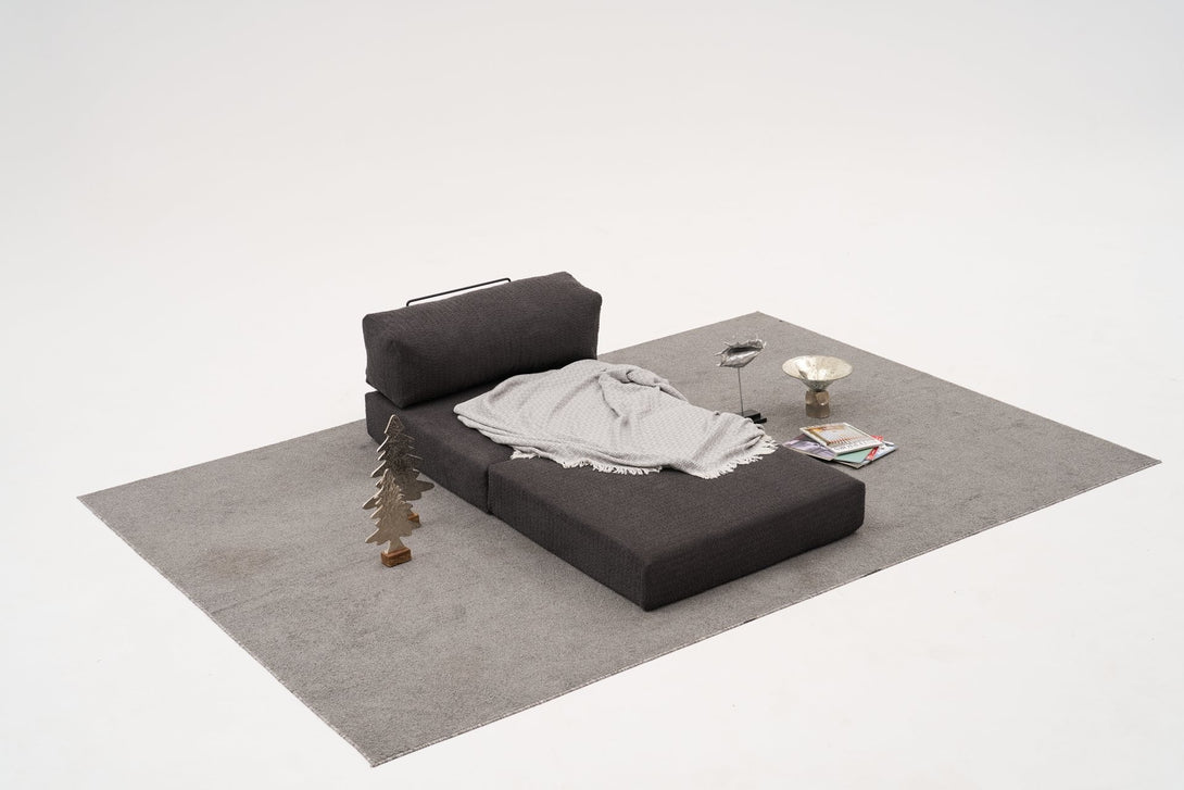 Sarokkanapé Comfort Mini - Antracit-VASBÚTOR