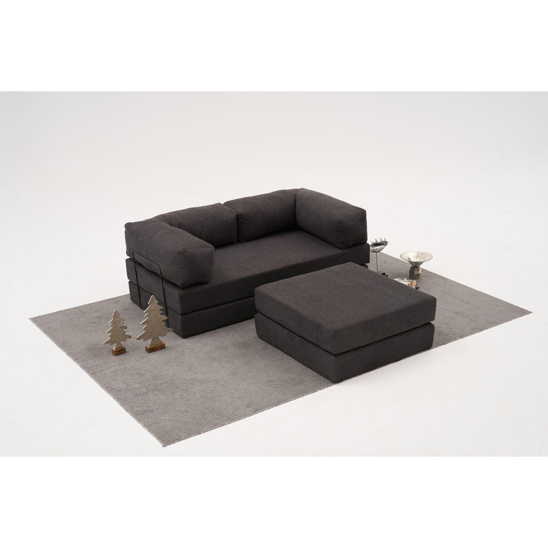 Sarokkanapé Comfort Mini - Antracit-VASBÚTOR