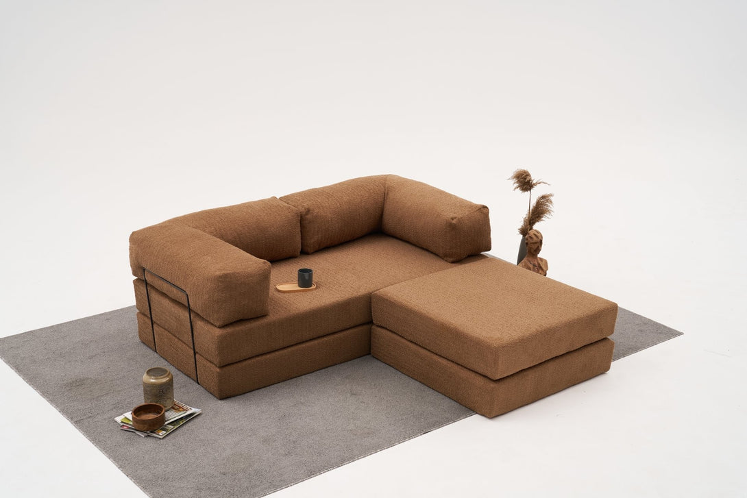 Sarokkanapé Comfort Mini - Barna-VASBÚTOR