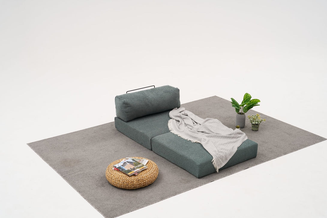 Sarokkanapé Comfort Mini - Zöld-VASBÚTOR