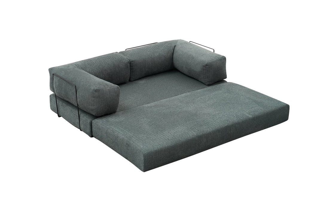 Sarokkanapé Comfort Mini - Zöld-VASBÚTOR