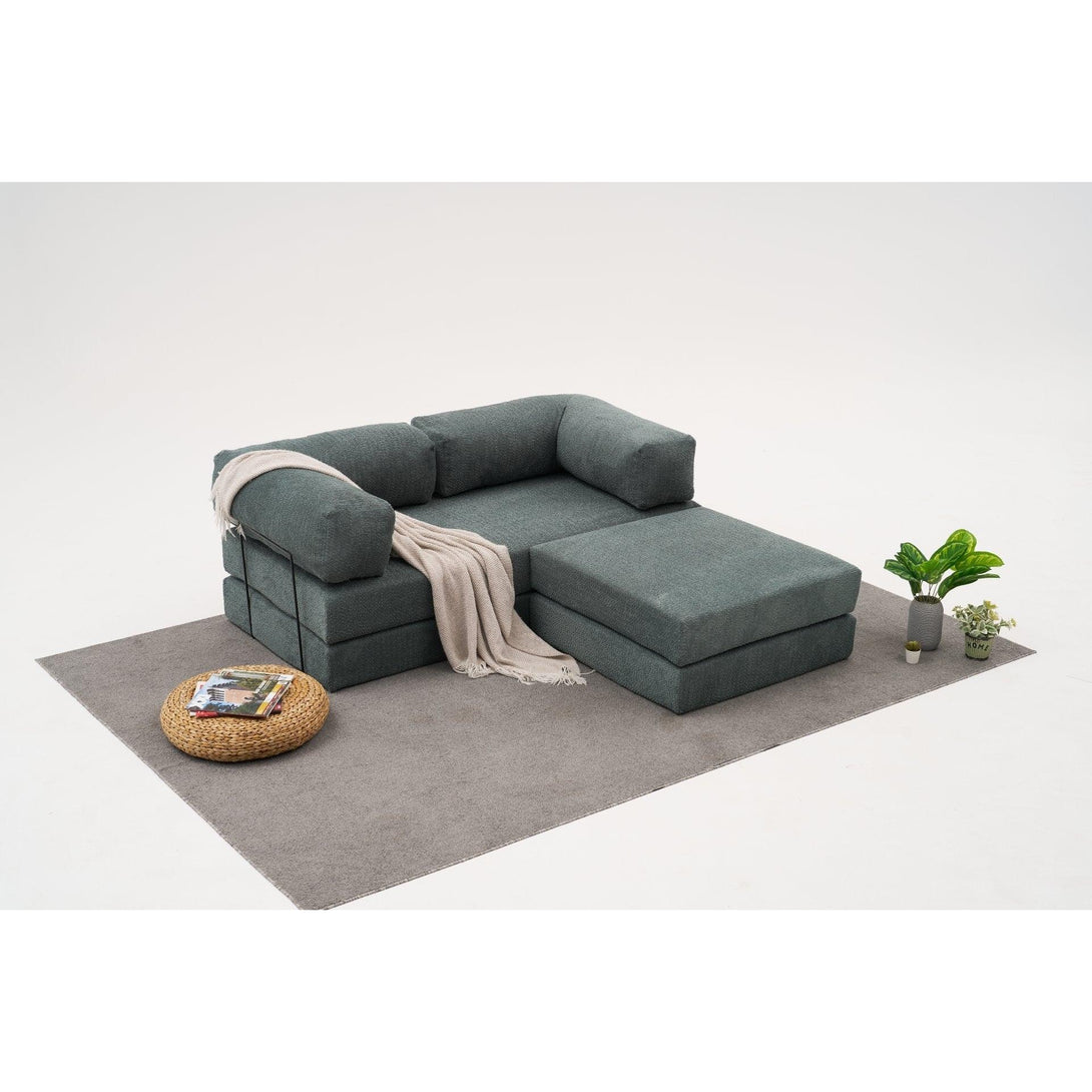 Sarokkanapé Comfort Mini - Zöld-VASBÚTOR