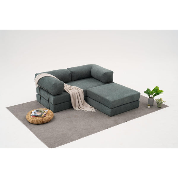 Sarokkanapé Comfort Mini - Zöld-VASBÚTOR