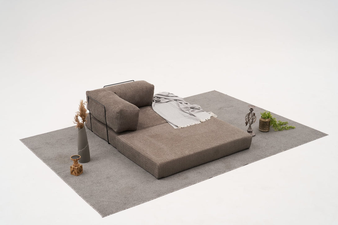 Sarokkanapé Comfort - Szürke-VASBÚTOR