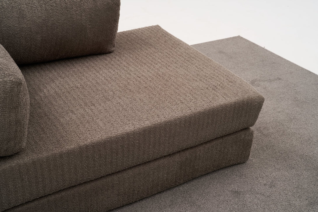 Sarokkanapé Comfort - Szürke-VASBÚTOR