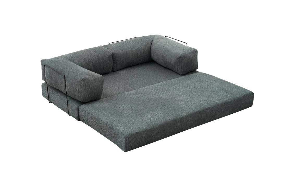 Sarokkanapé Comfort - Zöld-VASBÚTOR