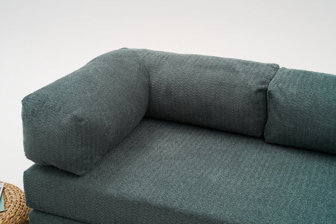 Sarokkanapé Comfort - Zöld-VASBÚTOR