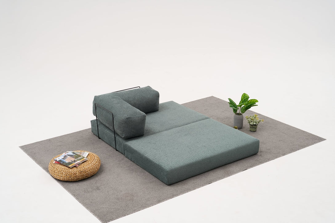 Sarokkanapé Comfort - Zöld-VASBÚTOR