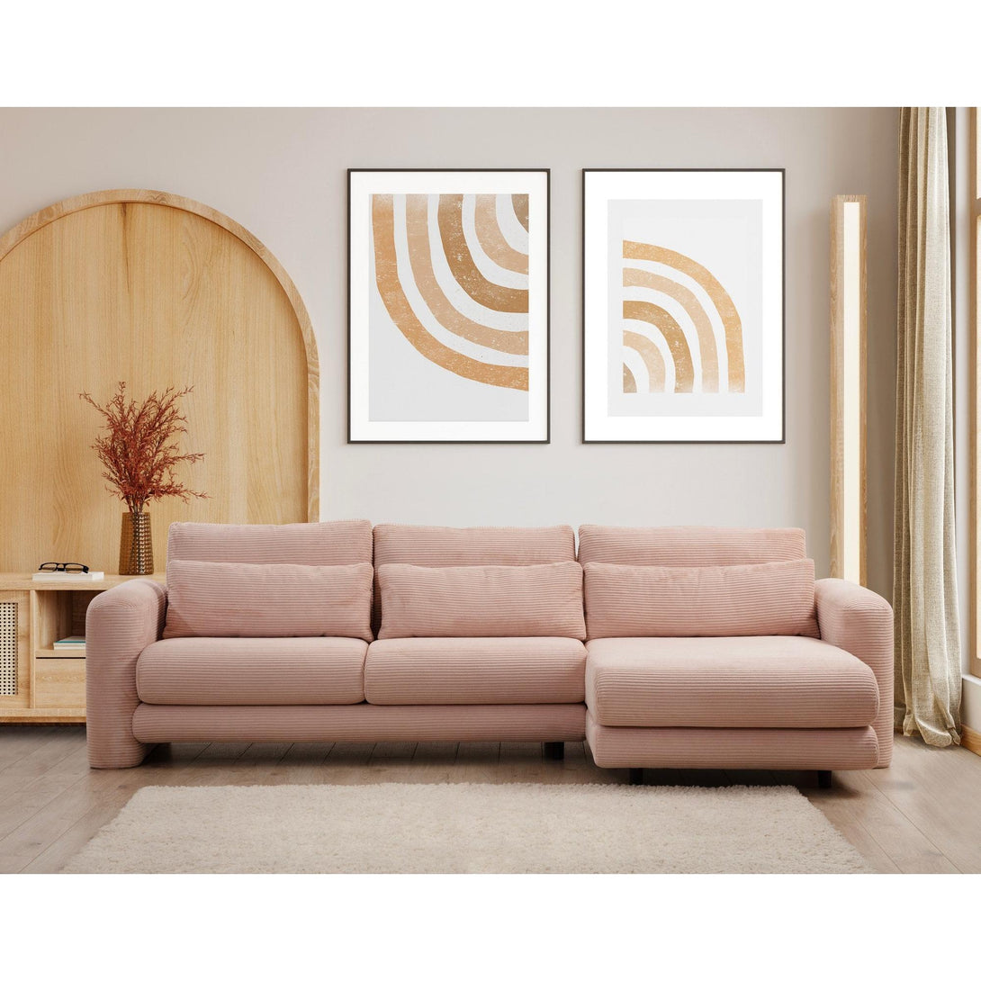 Sarokkanapé Lily Balos Pink-VASBÚTOR