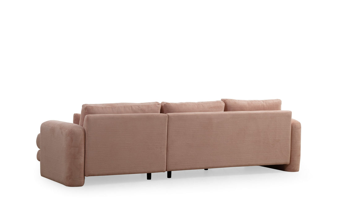 Sarokkanapé Lily Jobbos Pink-VASBÚTOR