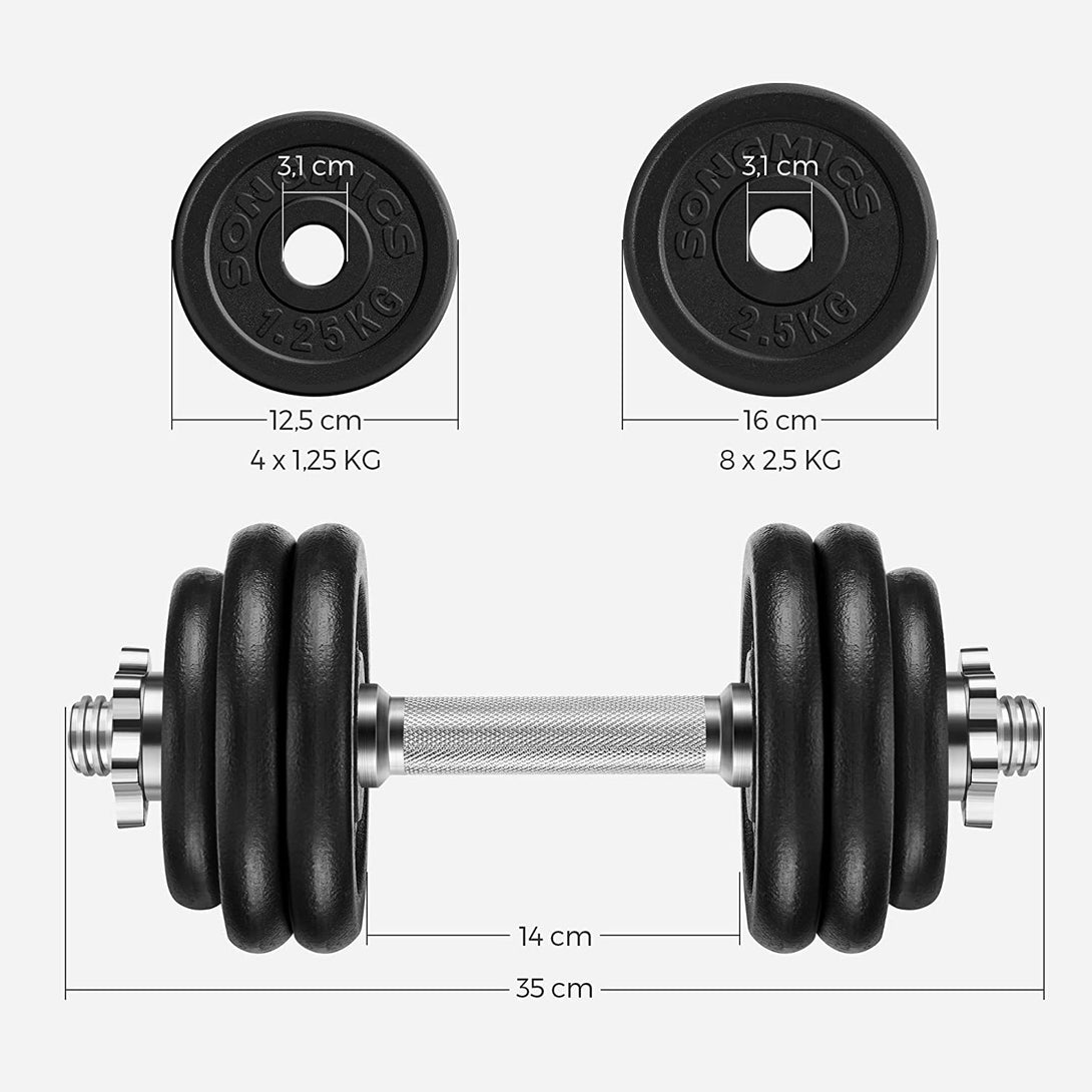 Súlyzókészlet 30 kg-VASBÚTOR