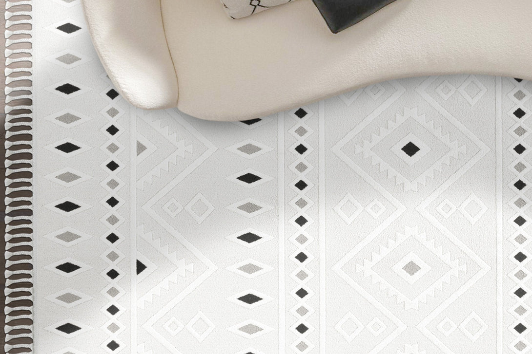 Szőnyeg (100 x 300), 33412A Malta - Cream, Grey-VASBÚTOR