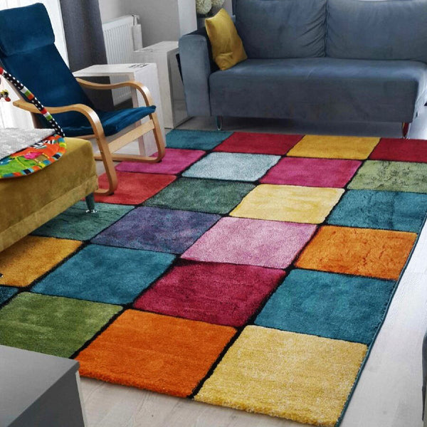 Szőnyeg (200 x 290), Renkli Kare-VASBÚTOR