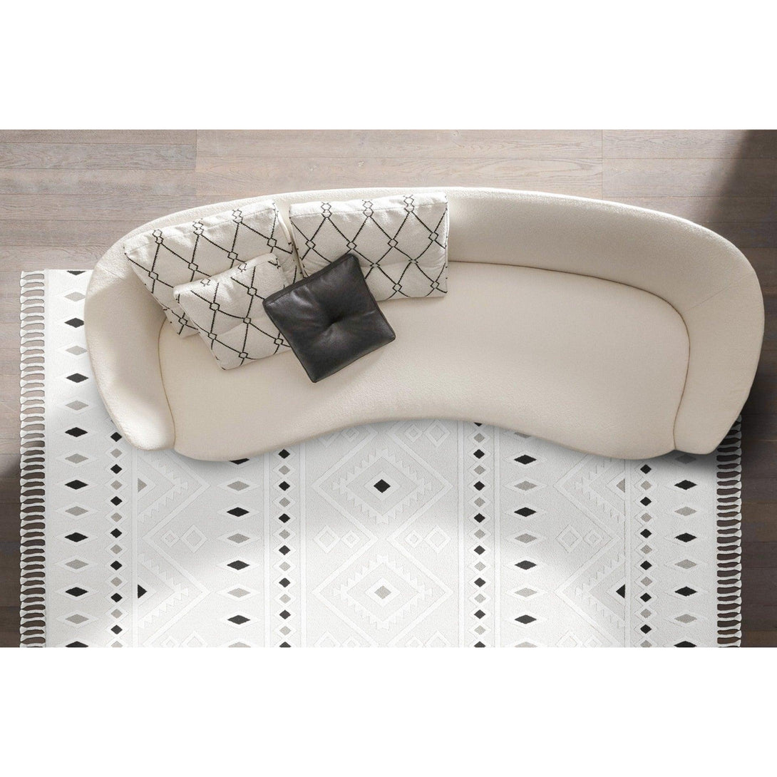 Szőnyeg (80 x 150), 33412A Malta - Cream, Grey-VASBÚTOR